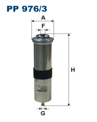 Kraftstofffilter Filtron PP 976/3 von Filtron