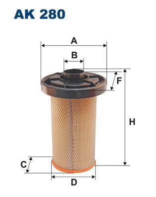 Luftfilter Filtron AK 280 von Filtron