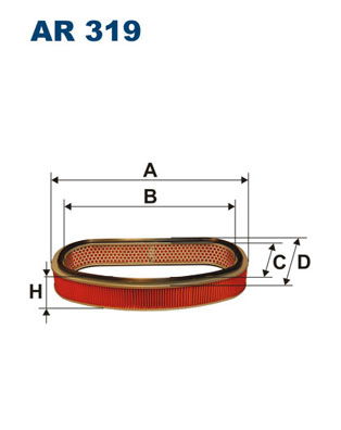 Luftfilter Filtron AR 319 von Filtron