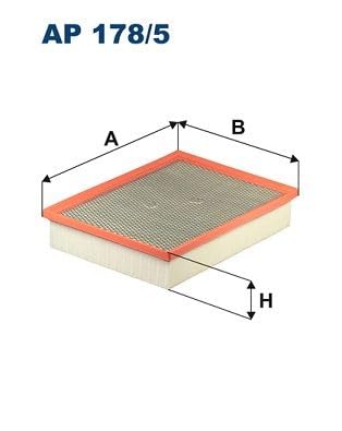 Luftfilter Motor Filter Kompatibel mit Toyota 2015-> von Autoteile Gocht von Filtron