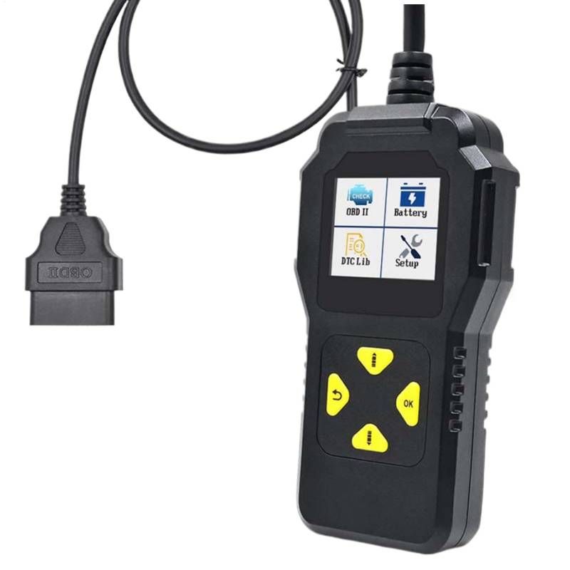 Diagnosescanner, Live-Daten des Fahrzeugscanners, Codelesegerät, langlebige, schnelle und genaue Erkennung, 13,7 x 6,4 x 2,3 cm für Motorkontrollleuchte von Filvczt