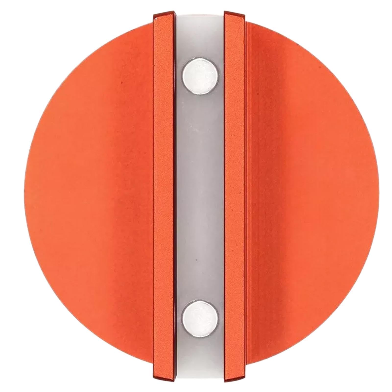 Magnetisches Wagenheber-Pad, gerillter Rahmenschienen-Adapter, Aluminium-Slotted Jack Puck, mit sicherem Magnetgriff und gerilltem Schienen-Design, 7,6 x 1,6 x 96 cm, blau/rot/orange, für Auto von Filvczt