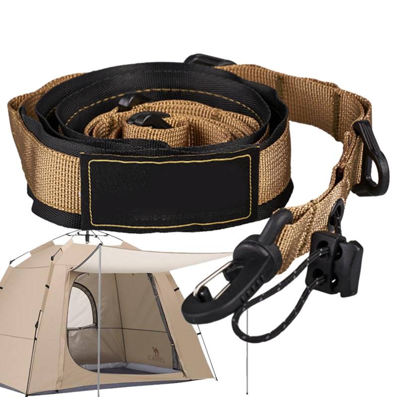 Utility Straps Buckle Camping Straps Utility Strap Buckle Strap Camping Light Lanyard, Nylon Adjustable Straps, Elastic Rope Straps, Easy To Use, Portable for Camping Accessories von Filvczt