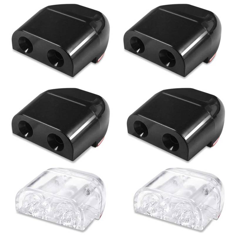 6 PCS Deer Whistles für Auto, FineGood Car Animal Warning Whistle mit Tape Deer Alarm Verkehrssicherheitshorn Gerät Animal Alert Whistle von FineGood