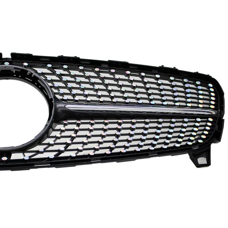 Kühlergrill Waben Aufkleber Dekor Zubehör Diamantgrill Urban Auto Autoaufkleber (Hologramm, W176 (K050)) von Finest Folia