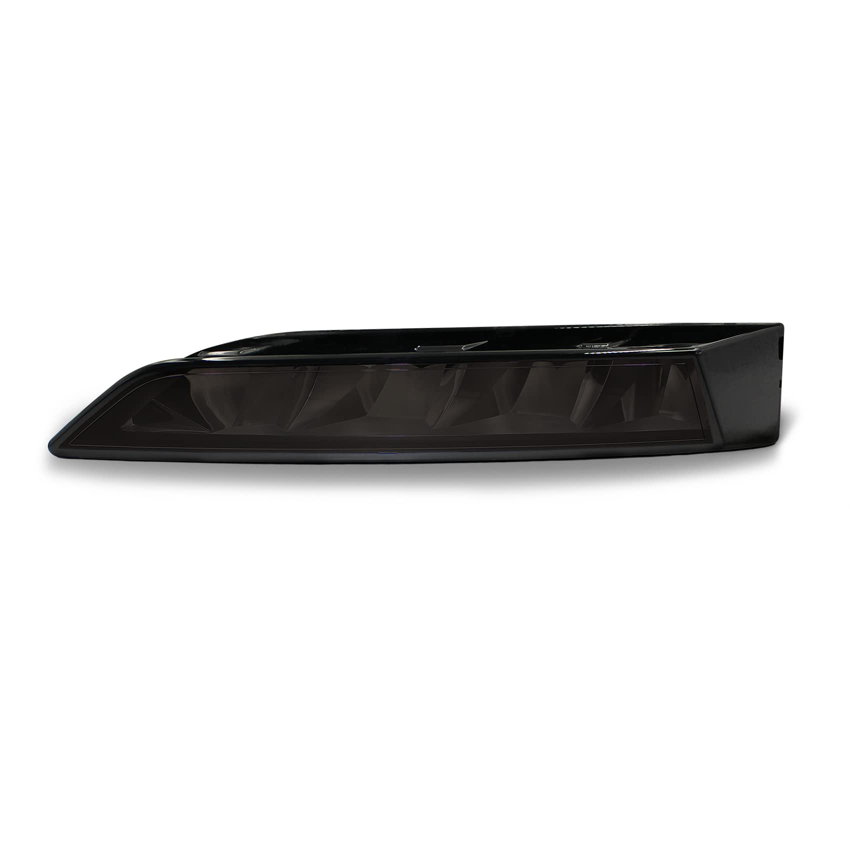Folien Set Nebelscheinwerfer Tagfahrleuchten Tönungsfolie Aufkleber Passgenau Zugeschnitten Auto Kfz Zubehör Selbstklebend C072 (Dark Grey) von Finest Folia