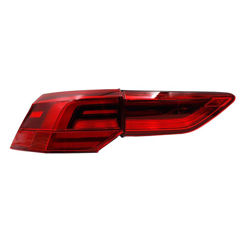 Rückleuchten Folie Set Aufkleber Tönungsfolie Heckleuchten Passgenau zugeschnitten für Rückleuchte Selbstklebend Kfz Auto Zubehör C060 (Red, Classic LED) von Finest Folia