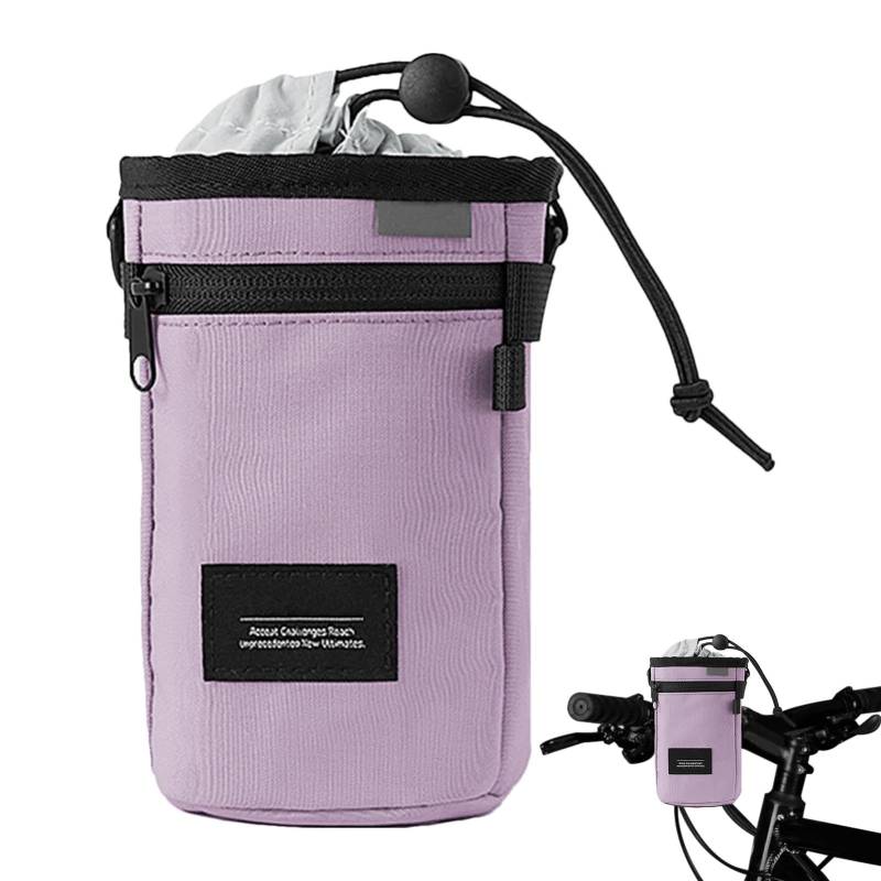 Fisssure Radfahren Wasserflaschenhalter Tasche Wasserdicht Isoliert Getränkehalter Tasche Mehrzweck Getränkehalter Ergonomische Cup Aufbewahrungstasche für Camping Wandern von Fisssure