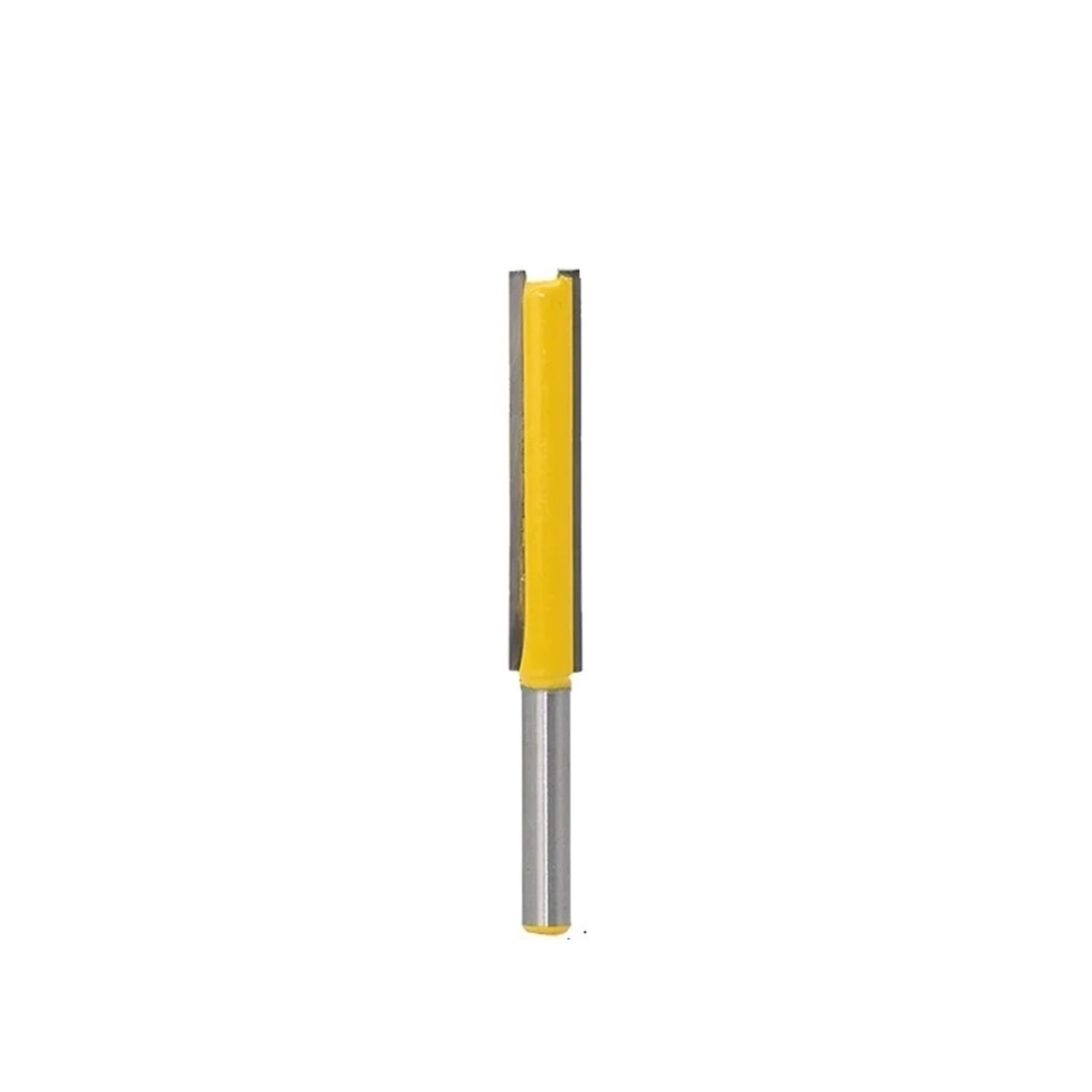 1 stück Router Bit 1/4 Schaftverlängerung Langes gerades Trimmmesser CNC Bit Fräser for Holzkantenschneiden(50mm Yellow) von Fitaulip