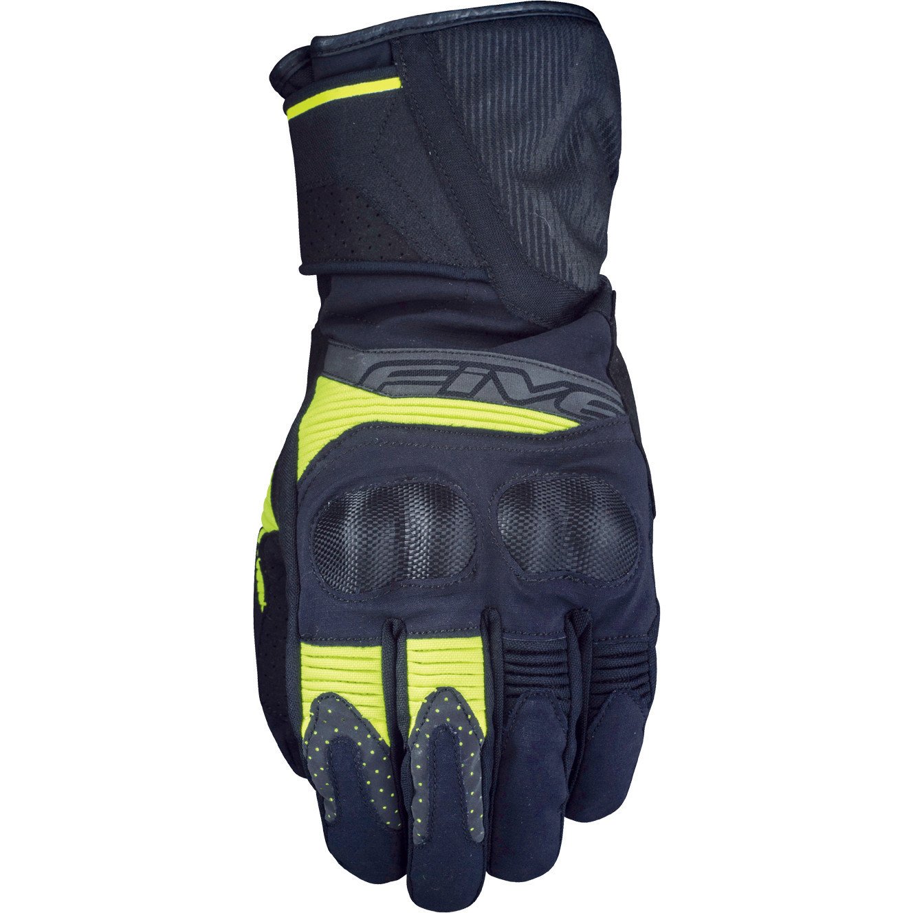 Handschuhe Five WFX 2 Black/Fluo Yellow (S) von ファイブ