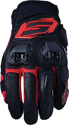 Five SF3, Handschuhe - Schwarz/Rot - L von Five