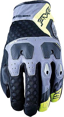 Five TFX3 Airflow, Handschuhe - Schwarz/Hellgrau/Neon-Gelb - 3XL von Five