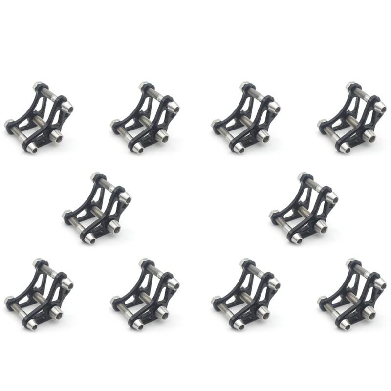 Fivetwofive 10X Motorrad Stoß Dämpfer Reduzieren 2-3cm Höhe für Sprint 150 Primavcra 150 von Fivetwofive