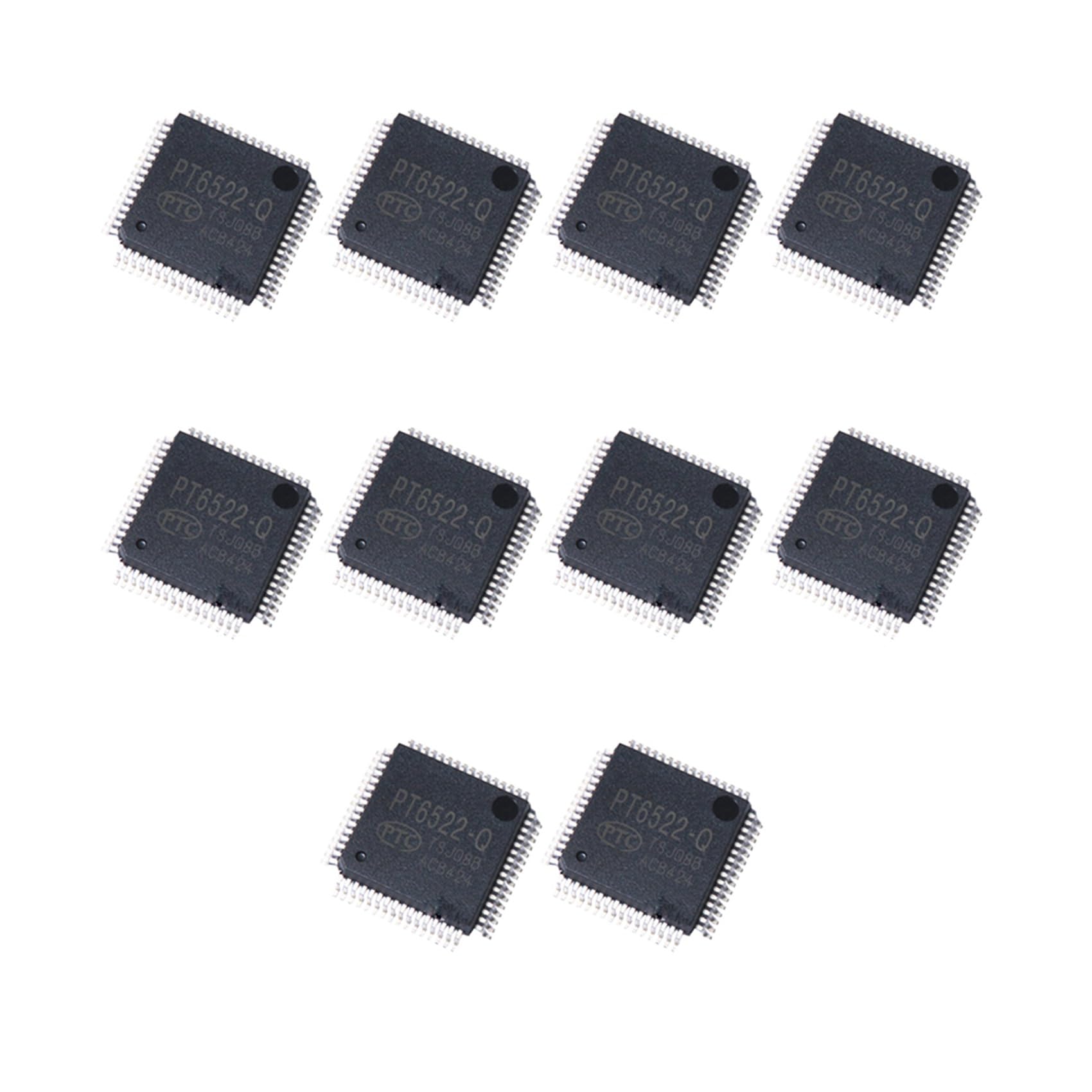 Fivetwofive 10X PT6522-Q Auto IC Chip Leistung Modul Tacho Schwarzer Bildschirm Reparatur Chip für 2 3 6 CX5-5 CX30-30 von Fivetwofive