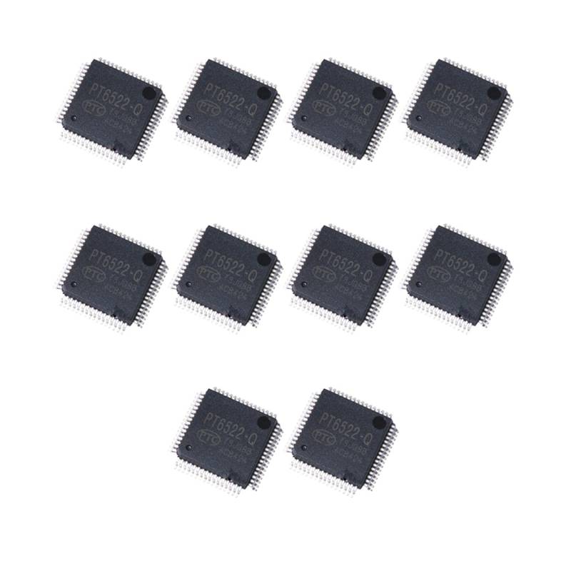 Fivetwofive 10X PT6522-Q Auto IC Chip Leistung Modul Tacho Schwarzer Bildschirm Reparatur Chip für 2 3 6 CX5-5 CX30-30 von Fivetwofive