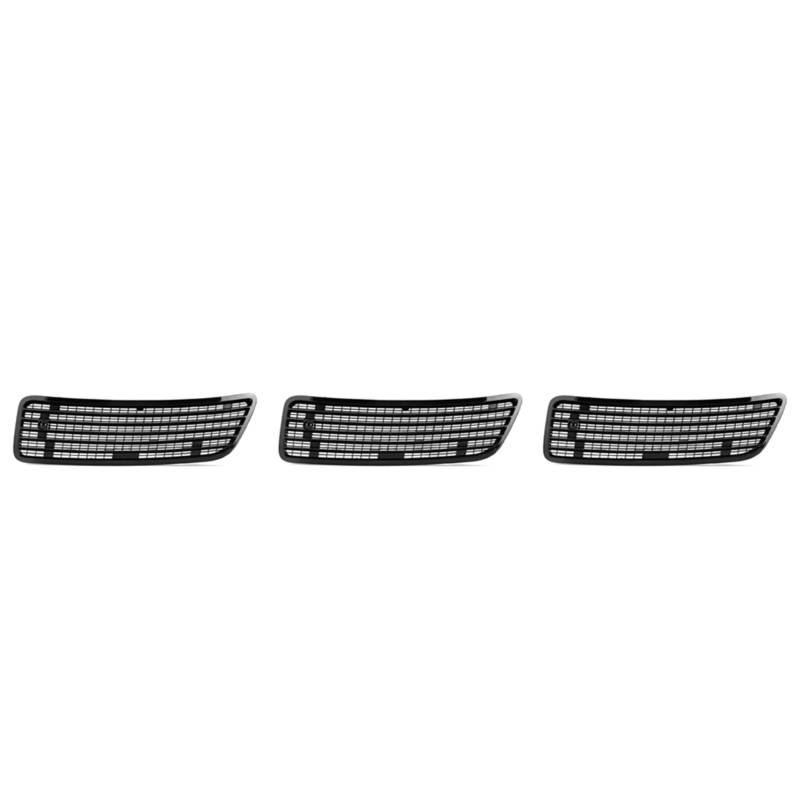 Fivetwofive 3X Motor Motorhaube Oberer Kühlergrill Grill Belüftungsdeckel Verkleidung für W221 W251 2007-2013 2218800305 Links von Fivetwofive