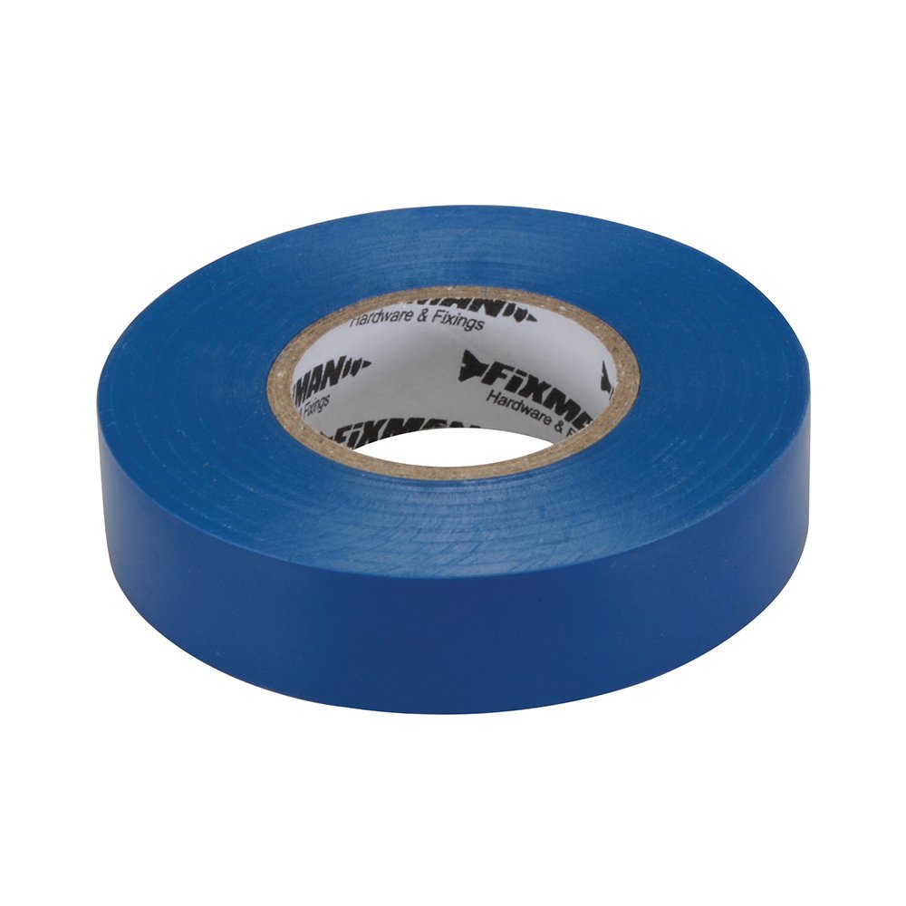 Fixman 187539 Isolierband 19mm x 33m, blau von Fixman