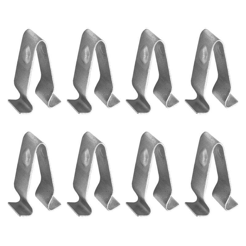 Flaconi 10PCS Kfz Clips,Auto Innenraum Clips Metall,Auto Verkleidung Clips,Befestigungs Clips,Innenverkleidung Befestigungs Metall Clip,Metallische Befestigungen,Geeignet für die Meisten Fahrzeuge von Flaconi