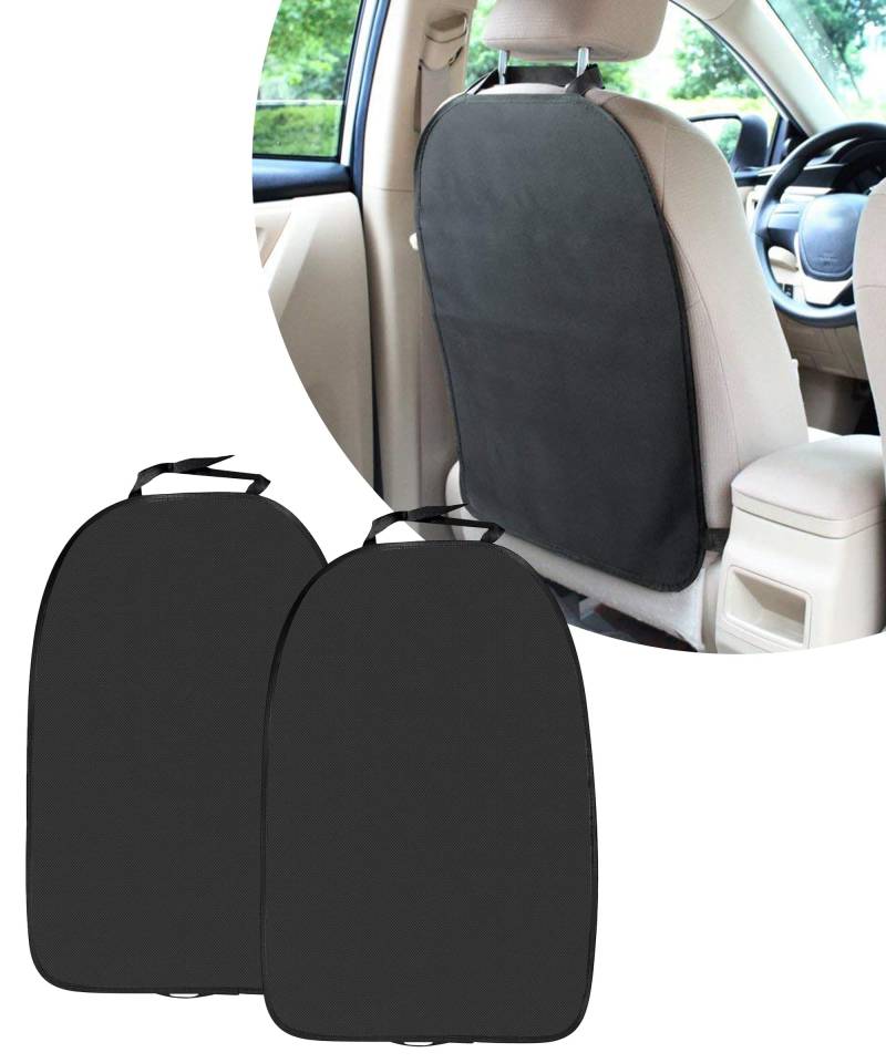 Flaconi 2PCS Auto Sitzschutz,Autositzschoner,Rückenlehnenschutz Auto Kinder,Sitzschoner Auto,Sitzschutz Auto Rückenlehne，Rückenlehnenschutz Auto,Geeignet für Autos,SUVs,Minivans,LKW-Sitze von Flaconi