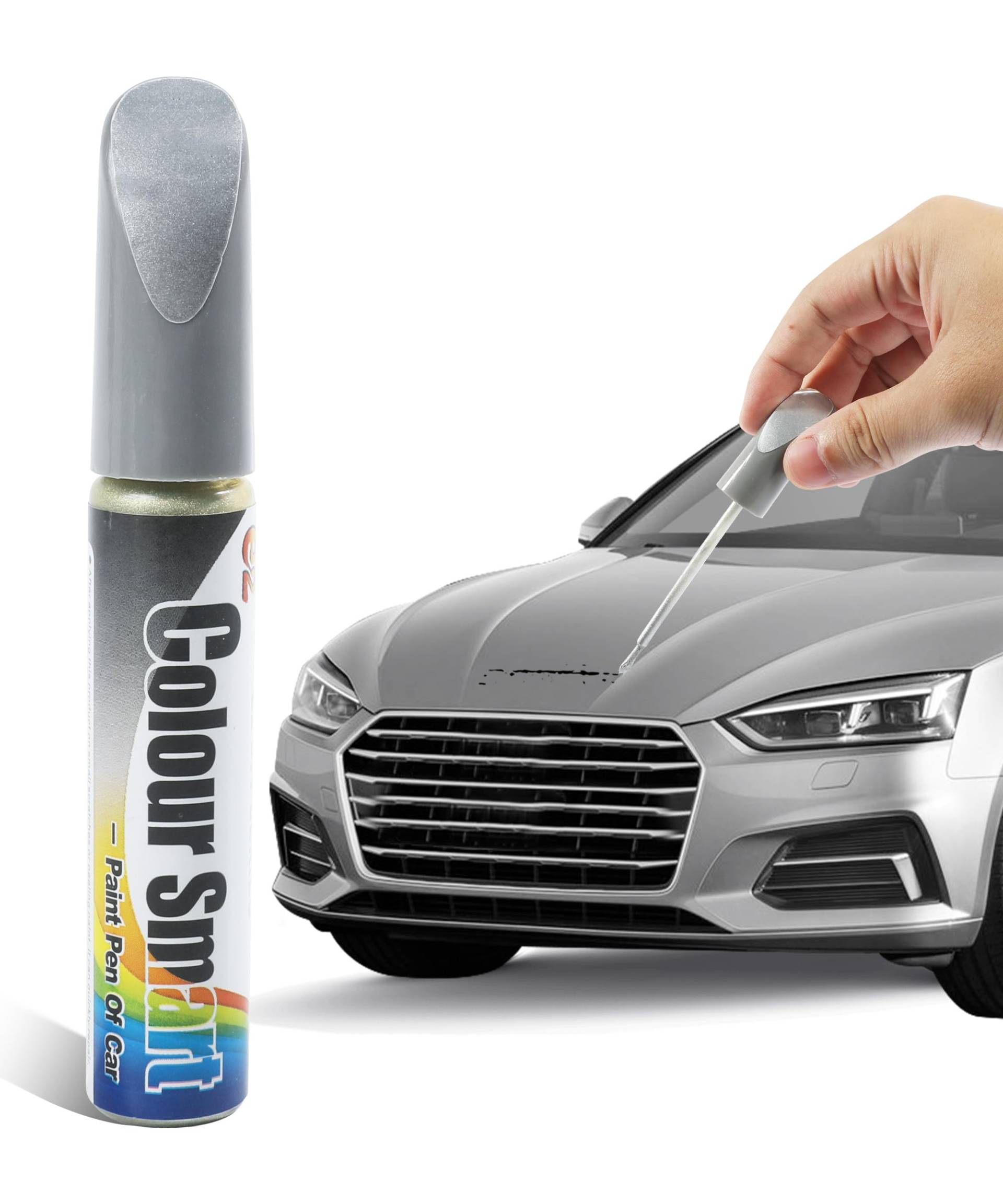 Flaconi Lackstift Auto,Lackstifte Für Auto Kratzer,Autolackstif,Auto Lackstift,Lackstift Auto Lack Reparatur,Auto Kratzer Reparatur Stift,Für Auto Kratzer Reparatur (Silber) von Flaconi