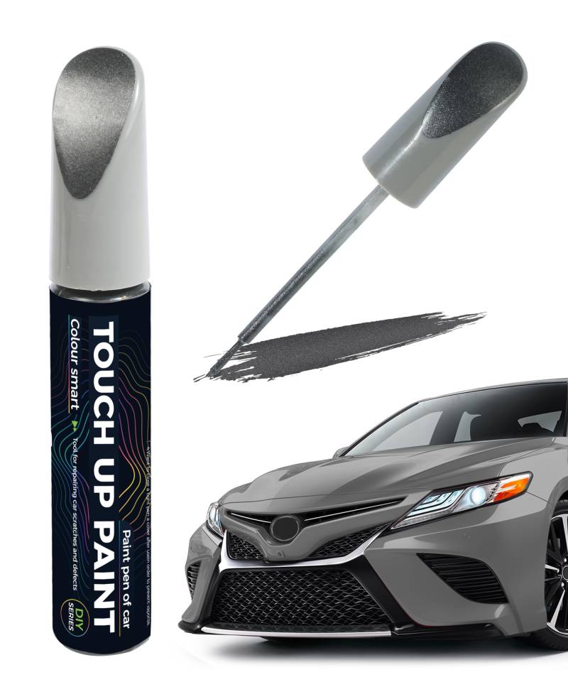 Flaconi Lackstift Auto,Lackstifte für Auto Kratzer,Auto Lack Reparatur,Auto Lackstift,Lackstift,Lackstifte,Stift Zum Entfernen von Autokratzern,Geeignet für die Meisten Autoausbesserungen (Grau) von Flaconi