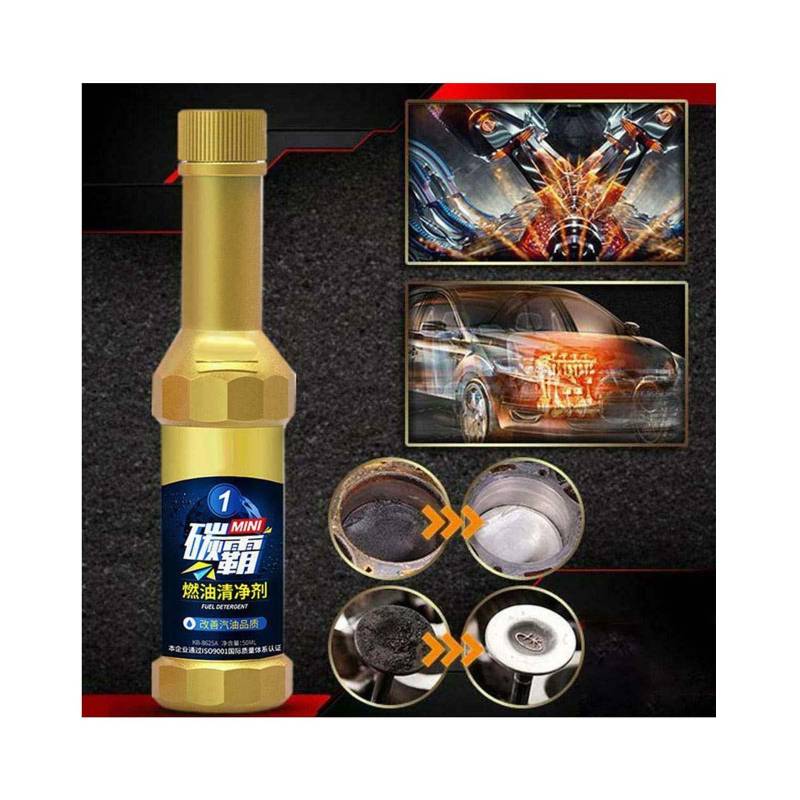 Catalytic-System Cleaner,Engine Cleaner,50ml Car Engine Anti-Carbon Deposit Anti-Wear Cleaning Agent Converter S3 H7 (2PC) von Fledimo