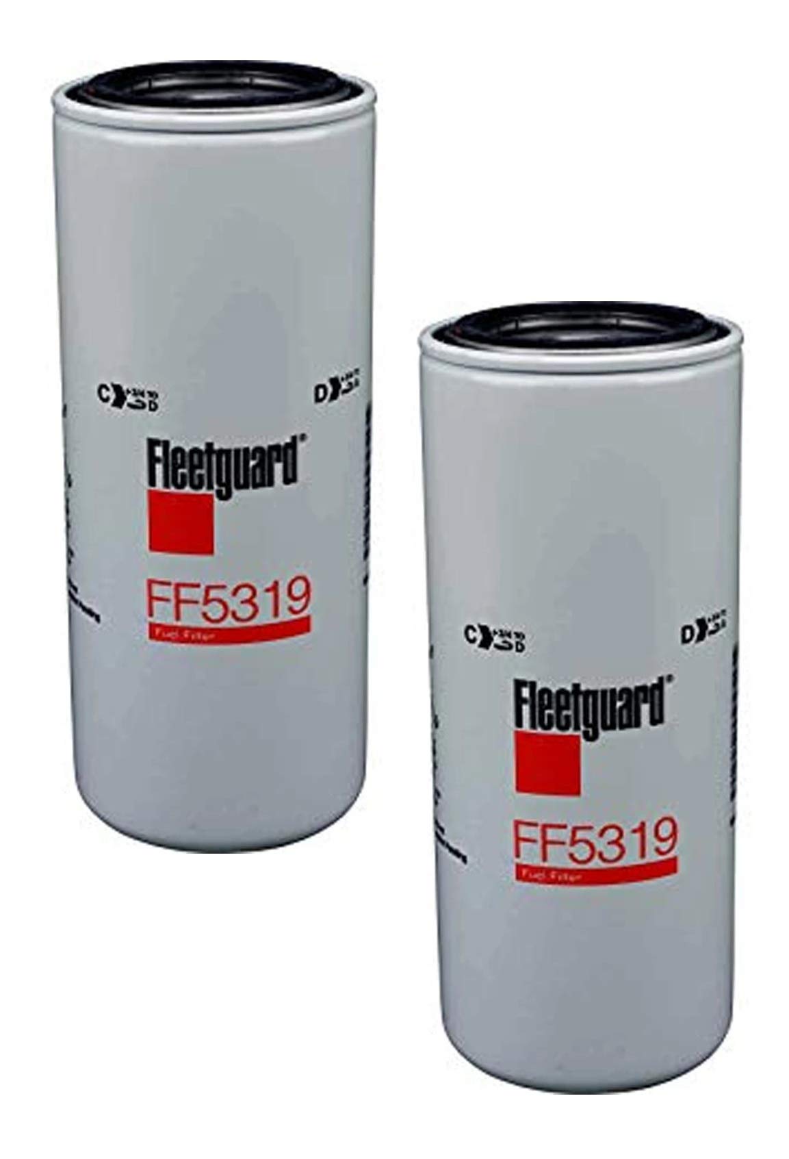 FF5319 Fleetguard Fuel, Spin-On (2 Stück) von Fleetguard