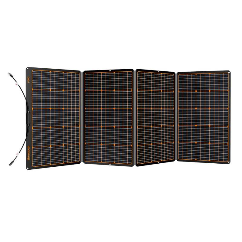 Flexsolar Tragbare Solarpanel,Faltbare Solarladegerät IP68 Wasserdicht Schnellladung mit 25% Wirkungsgrad für Kraftwerke,Solargenerator,12V Batterie,Solarmodule für RV Wohnmobil Caravan (360, Watt) von FlexSolar