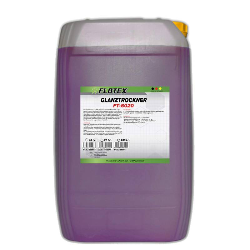 Flotex Glanztrockner, 25L Waschanlagen Glanzfinish von Flotex