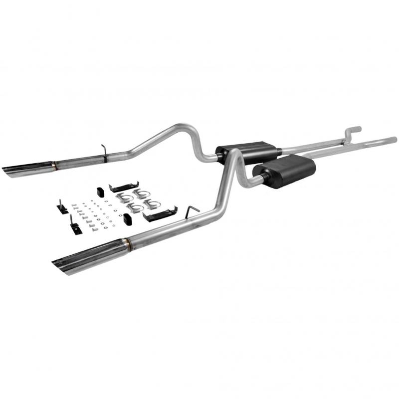 Flowmaster 17289 Header-back System - Dual Rear Exit - American Thunder - Moderate Sound von Flowmaster