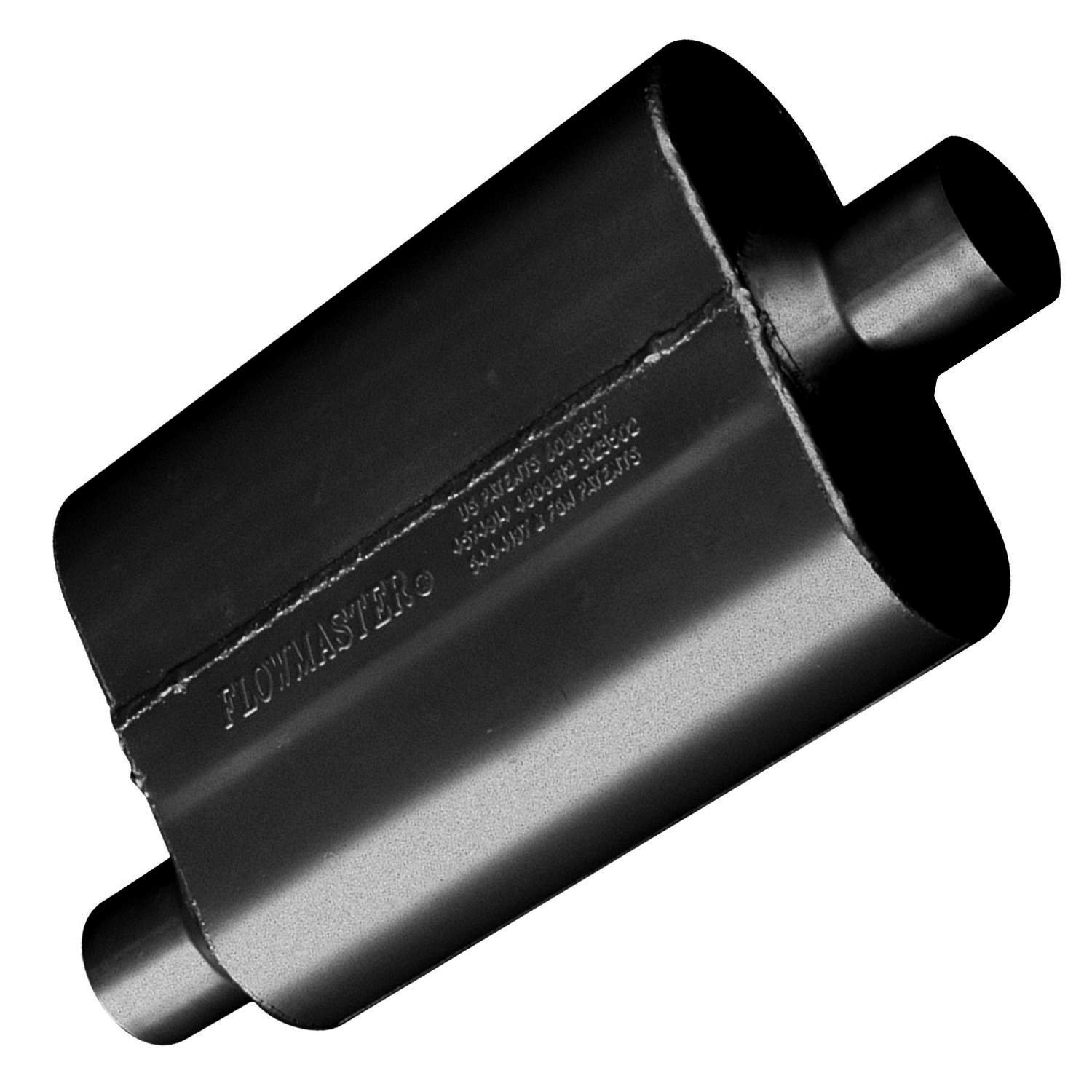 Flowmaster 42441 40 Series Muffler - 2.25 Offset IN / 2.25 Center OUT - Aggressive Sound by Flowmaster von Flowmaster