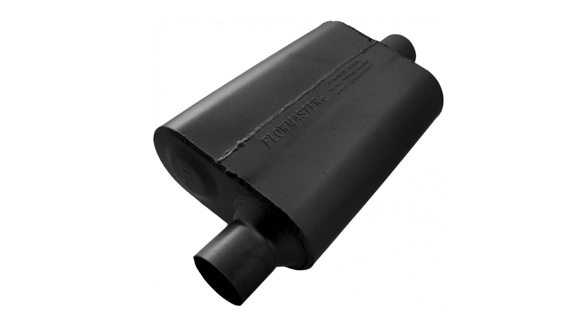 Flowmaster 942541 40 Delta Flow Muffler - 2.50 Offset IN / 2.50 Center OUT - Aggressive Sound by Flowmaster von Flowmaster