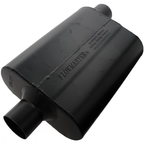 Flowmaster 942547 Super 44 Muffler - 2.50 Center IN / 2.50 Offset OUT - Aggressive Sound by Flowmaster von Flowmaster