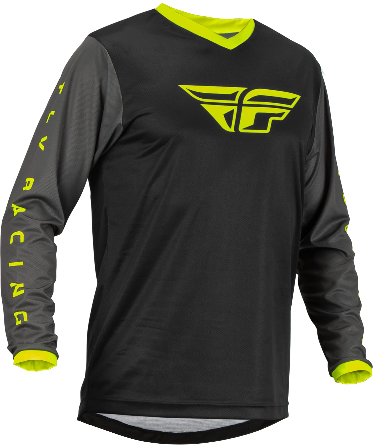 Fly MX-Jersey F-16 Black/Grey/Hi-Vis (50-M) von Fly Racing