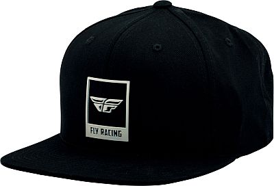 Fly Racing Boss Black, Kappe - Schwarz von Fly Racing