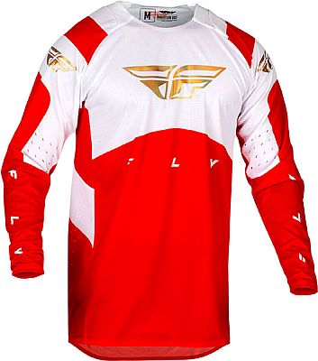 Fly Racing Evolution, Trikot - Rot/Weiß - M von Fly Racing