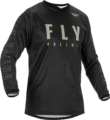 Fly Racing F-16, Trikot - Schwarz/Grau - S von Fly Racing