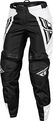 Fly Racing F-16 S24, Textilhose Damen - Schwarz/Weiß - 11/12 von Fly Racing