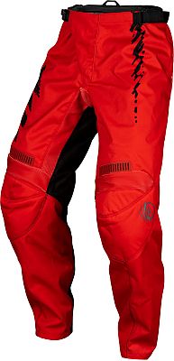 Fly Racing F-16 S24, Textilhose Kinder - Dunkelgrau/Pink - 18 von Fly Racing