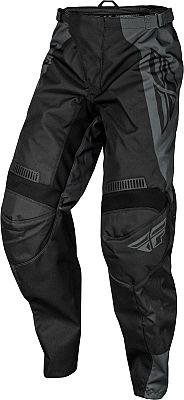 Fly Racing F-16 S24, Textilhose - Schwarz/Dunkelgrau - 28 von Fly Racing