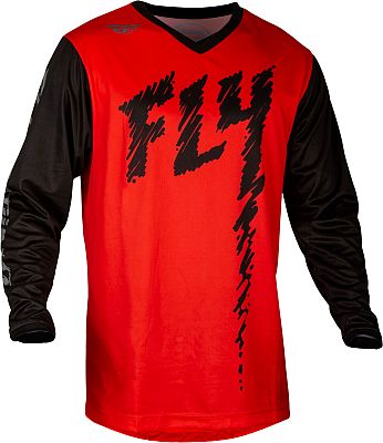 Fly Racing F-16 S24, Trikot Kinder - Rot/Schwarz - YXL von Fly Racing