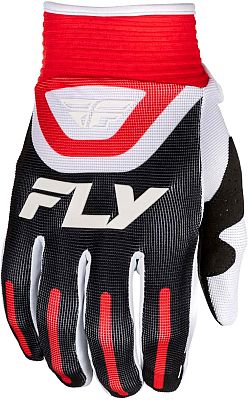 Fly Racing F-16 S25, Handschuhe - Schwarz/Rot/Weiß - S von Fly Racing