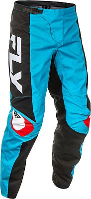 Fly Racing F-16 S25, Textilhose - Blau/Schwarz/Weiß/Rot - 30 von Fly Racing