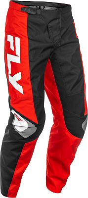 Fly Racing F-16 S25, Textilhose - Schwarz/Rot/Weiß - 30 von Fly Racing