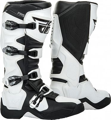 Fly Racing FR5, Stiefel - Schwarz/Weiß - 11 US von Fly Racing