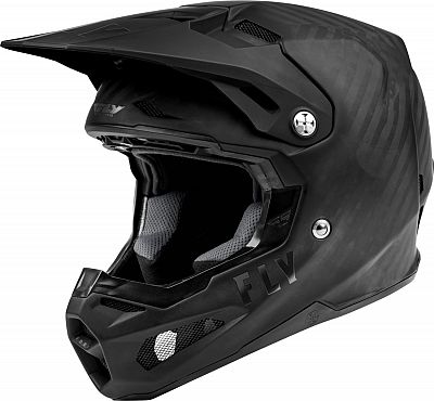 Fly Racing Formula CRB Solid, Motocrosshelm - Matt-Schwarz - S von Fly Racing