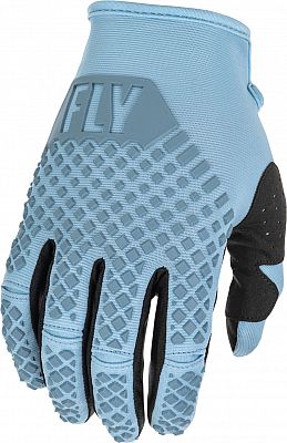 Fly Racing Kinetic, Handschuhe - Hellblau/Schwarz - S von Fly Racing