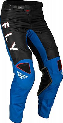 Fly Racing Kinetic Kore, Textilhose - Blau/Schwarz - 34 von Fly Racing