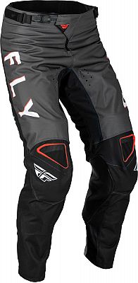 Fly Racing Kinetic Kore, Textilhose - Schwarz/Grau - 32 von Fly Racing