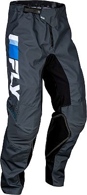 Fly Racing Kinetic Prix, Textilhose - Dunkelgrau/Schwarz/Blau - 28 von Fly Racing